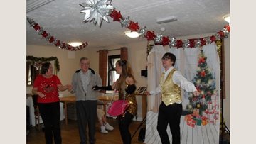 Pantomime fun for The Gables